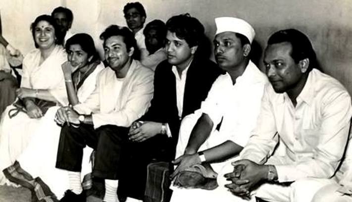Saraswati-Devi-Lata-Mangeshkar-Madan-Mohan-Jaikishan-Anil-Biswas-and-Naushad1